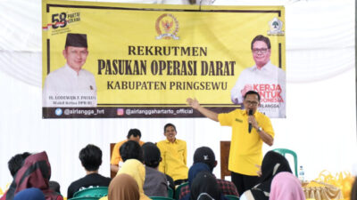 Masifkan Rekrut Kader, Tim Darat Lodewijk F. Paulus Siap Pertahankan Kemenangan Partai Golkar di Pemilu 2024