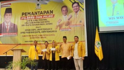 Kader Partai Golkar di Demak, Kudus, dan Jepara Dukung Airlangga Hartarto Jadi Cawapres Prabowo