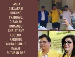 Tetty Paruntu Pastikan Partai Golkar Sulut Solid Dukung Putusan Usung Prabowo Subianto di Pilpres 2024