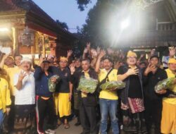 Dipimpin Sugawa Korry dan Wayan Suyasa, Golkar Bali Bagikan 5 Ribu Batang Sambung Alpukat di Kecamatan Petang