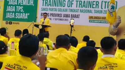 Partai Golkar Jabar Siapkan Saksi Pemilu di 140.472 TPS, Ace Hasan Optimis Menang Pemilu 2024