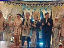 Elit dan Tokoh Senior Partai Golkar Hadiri Pernikahan Anak Idah Syahidah-Rusli Habibie
