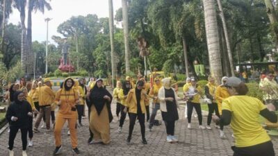 Perkuat Soliditas Kader Jelang Pemilu 2024, KPPG Sumut Gelar Acara Jalan Santai