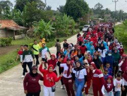 Hasan Basri Agus Gelar Jalan Sehat Semarakkan HUT Ke-78 RI, Diikuti Ribuan Warga Muaro Jambi