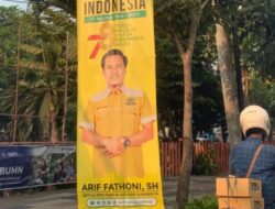 Arif Fathoni Minta Penertiban Baliho Caleg di Surabaya Tak Tebang Pilih