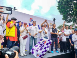 Bamsoet Buka Fun Walk HUT Ke-55 KADIN di Gelora Bung Karno