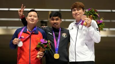 Emas Pertama Asian Games 2023 Jadi Kado Ultah Menpora Dito Ariotedjo