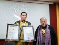 Bamsoet Raih Dua Rekor MURI Atas Prestasi Ketua Parlemen Penulis Buku Terbanyak dan Responsif Terhadap Isu