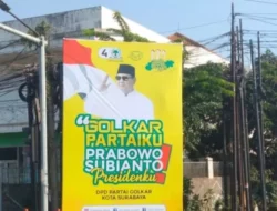Arif Fathoni Masifkan Sosialisasi Prabowo Capres Partai Golkar di Kota Surabaya