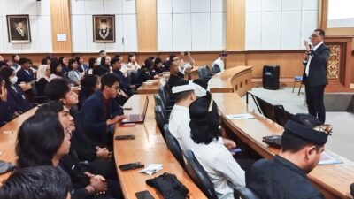 Bagus Adhi Mahendra Putra Ajak Mahasiswa Unud Kawal Implementasi UU Provinsi Bali