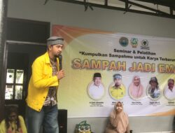 Caleg DPRD DKI Jakarta Dari Partai Golkar Ini Ajak Masyarakat Rawamangun Bikin ‘Sampah Jadi Emas’