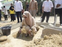 Indah Putri Indriani Letakkan Batu Pertama Pembangunan Asrama Tahfidzul Quran di Lutra