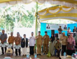 Gelorakan Semangat Gotong Royong, Rohidin Mersyah Serahkan Bantuan RTLH, 100 Tabung Gas Elpiji dan Peralatan Disabilitas