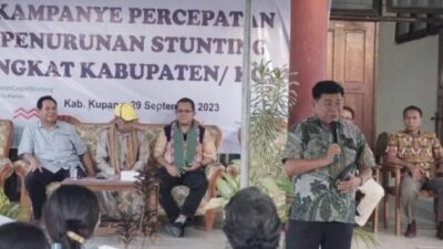 Melki Laka Lena Gelar Sosialisasi Percepatan Penurunan Stunting Untuk Masyarakat Kupang