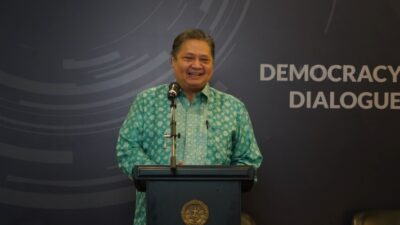 Airlangga Hartarto Pastikan RI Takkan Alami Rezim Otokratis dan Kemunduran Demokrasi