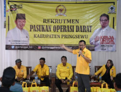 Tim Operasi Darat Lodewijk F. Paulus Terus Bergerak Menangkan Partai Golkar di Lampung