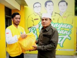 Harga Bahan Pokok Melambung, Arif Fathoni Guyur Masyarakat Surabaya Dengan Ribuan Sembako