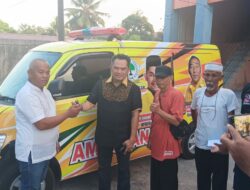 Hasanuddin Mas’ud Berikan Bantuan Ambulance Untuk Warga Karang Joang, Balikpapan