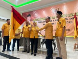 Dilantik Bambang Hermanto, Ina Safatual Marwah Sah Pimpin Ormas MKGR Indramayu