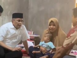 Darul Siska Kunjungi Keluarga Pasien Kelainan Jantung di Aie Angek