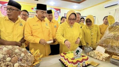 Dipimpin Amran Bakir Nai, Partai Golkar Sulteng Gelar Syukuran HUT Ke-59