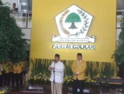 Hadir di Syukuran HUT Ke-59, Prabowo Tegaskan Partai Golkar Pembela Pancasila