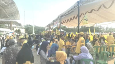 HUT Ke-59 Partai Golkar Takalar Gelar Pasar Murah, Zulkarnain Arief: Bantu Kendalikan Inflasi di Daerah