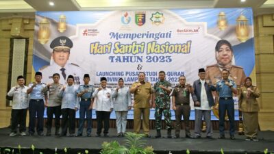 Hari Santri Nasional 2023, Arinal Djunaidi Launching Pusat Studi Al-Quran Provinsi Lampung