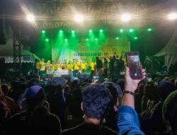 Meriah! Ribuan Masyarakat Tumpah Ruah Dalam Peringatan HUT Ke-59 Partai Golkar di Morut