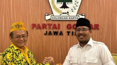 Datangi Markas Golkar Jatim, Partai Gerindra Bahas Strategi Pemenangan Prabowo-Gibran Dengan Sarmuji