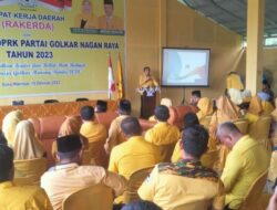 Hadiri Rakerda, Teuku Raja Keumangan Dorong Kembalikan Kejayaan Partai Golkar Nagan Raya