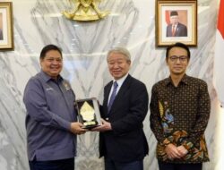 Airlangga Hartarto Bahas Proyek Strategis Indonesia – Jepang Bersama Presiden JICA