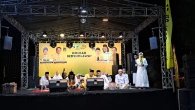 Sambut HUT Ke-59, Partai Golkar Kabupaten Cirebon Gelar Acara ‘Golkar Bersholawat’