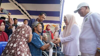 Sambut HUT Ke-55 Bengkulu, Rohidin Mersyah Gelar Bakti Sosial di Desa Suka Negeri