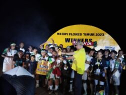 Tutup Turnamen M3 Cup, Melchias Mekeng Janji Bangun Stadion di Larantuka