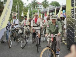 Pupuk Semangat Juang Pahlawan, Sahbirin Noor Lepas Gowes Ngontel Joeang