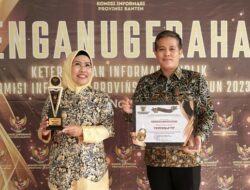 Dipimpin Ratu Tatu Chasanah, Kabupaten Serang Raih Penghargaan Peringkat II di Anugerah Keterbukaan Informasi Publik