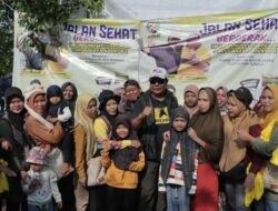 Ribuan Warga Jalan Sehat Anti Narkoba Bersama Gubernur Sahbirin Noor di Karang Intan, Banjar
