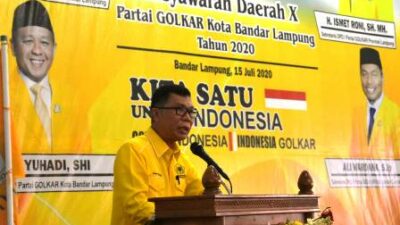 Partai Golkar Tugaskan 25 Kader Maju Calon Kepala Daerah di Lampung, Siapa Saja?