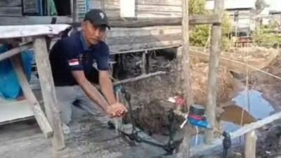 Tanggulangi Krisis Air di Desa Keban Telaga Tujuh Karimun, Cen Sui Lan Realisasikan Program PAMSIMAS
