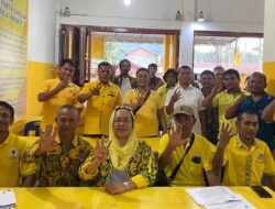 Fitri Tandjung Konsolidasikan PK dan Caleg Partai Golkar Se-Tapanuli Tengah