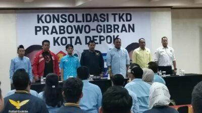 Komitmen Dindin Saprudin Raih 70 Persen Kemenangan Prabowo-Gibran di Kota Depok
