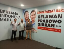 Temui Relawan TKN, RMPG Sampaikan Tiga Isu Penting Untuk Big Push Economy