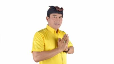 Ayah Mahalini, I Gede Suraharja Maju Caleg DPRD Badung Dari Partai Golkar di Pemilu 2024