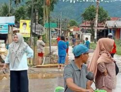 Tinjau Korban Banjir di Pasaman, Eka Hairani Sandra Minta Masyarakat Sabar Hadapi Ujian