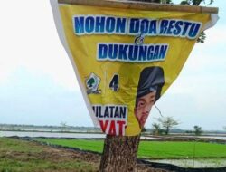 APK dan Bendera Partai Golkar di Karangrejo Demak Hilang Hingga Dirusak Orang Tak Dikenal