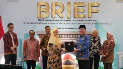 Rohidin Mersyah Promosikan Potensi Enggano di Forum BRIEF 2023