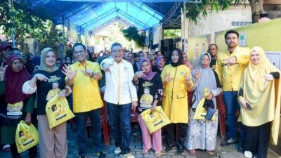 Taufan Pawe Kampanyekan Menantunya Zulham Arief Jadi Legislator Takalar: Jika Tak Amanah Bilang Ke Saya!