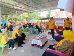 Blusukan Pagi Hendra Hemeto Efektif Rekatkan Suara Masyarakat Kabupaten Gorontalo Dengan Partai Golkar