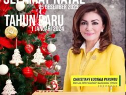 Pesan Natal Tetty Paruntu Untuk Warga Sulawesi Utara: Perkuat Toleransi Dalam Kebersamaan